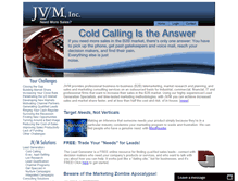 Tablet Screenshot of jvminc.com